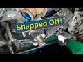 Busted Crankshaft Pulley Huge Oil Leaks Nissan Frontier 4x4 Part 2