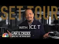 Set Tour with Ice-T NBC s Law Order SVU