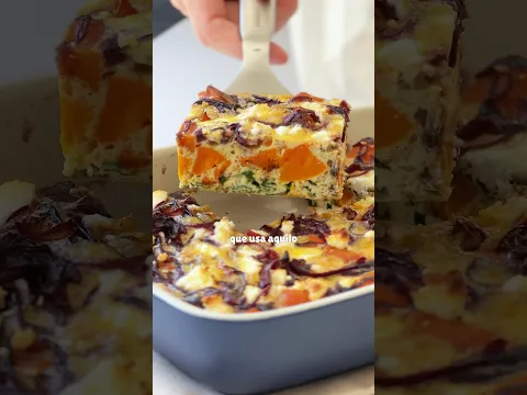 FRITATA DE LEGUMES NO FORNO (receita fácil e nutritiva) #receitas