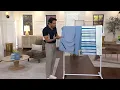 BeachTech Sand Free Quick Dry 2-Pk Towel Set on QVC