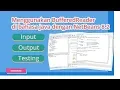 Contoh Input BufferedReader dengan Pemrograman Java