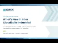 What s New in Infor CSI Customer Update Session