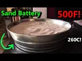 DIY Sand Battery Air Heaters powered fans no electricity needed sand battery room heater