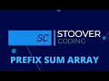 8 Prefix Sum Array 1D 2D Dynamic Programming