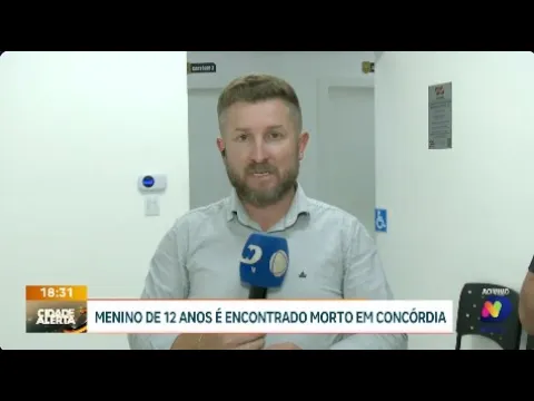 Luto em Concórdia: menino de 12 anos morre após sair para andar de bicicleta