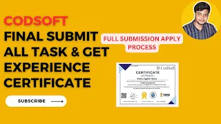 Codsoft Internship All Task Final Submission Process watch till end Internship Technical Rajnishsoni