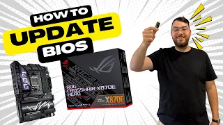 How to Update BIOS on ASUS ROG Crosshair X870E Hero - Step by Step Guide 2025