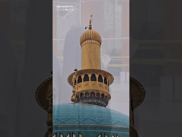 ⁣المطر..حبات الغيث في ارض العلا .. تروي ظمأ النفوسفي أرض الجوادين (عليهما السلام)