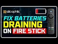 How to Fix Batteries Draining Fast on Remote for AMAZON FIRE TV 4K MAX Remote Battery Drain