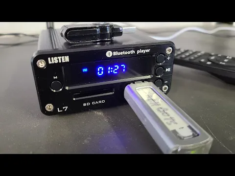 Download MP3 (386) USB MP3 Player, Bluetooth, FM, Remote, Made by Listen