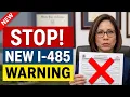 Attention Green Card Applicants - USCIS Introducing New Form i485 Public Charge Rule 2026