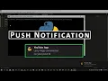 How to create Push Notification using Python