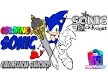Coloring Sonic the Hedgehog with Sword - Sega Games Coloring Pages for kids