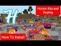 How To Dupe and Get OP Kits with Horion Hacked client MCBE 1 20 30 EASY