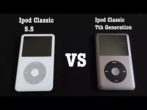 Download MP3 Ipod Classic 5.5 vs 7th Generation comparison