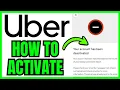 How To ACTIVATE A Deactivated Uber Driver Account QUICK EASY 2026