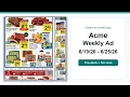Acme Weekly Ad 26 - 26 Best Deals