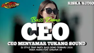 dj ceo menyamar jadi tukang sound horeg trap party krak krak