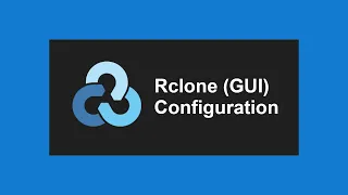 How to create rclone config file using rclone web GUI
