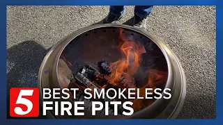 Consumer Reports experts give us a look at the best smokeless fire pits