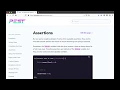 Making assertions