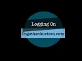 TogetherAuction - Login and New Accounts