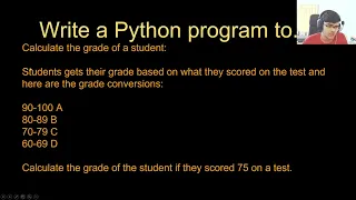 Python in Hindi Urdu 09 Exercise on Conditional Execution part 2