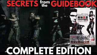 COMPLETE Resident Evil Remake Secrets from the Guidebook (Parts 1, 2 and 3)