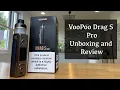 VooPoo Drag S Pro Unboxing Review