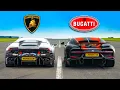 Download Lagu Bugatti Chiron SS v 1,800hp Lambo Huracan: DRAG RACE