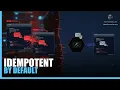 Make agent side effects idempotent by default
