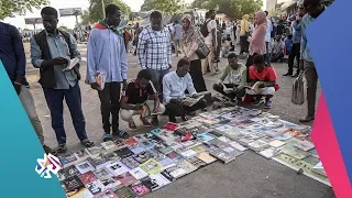 السودان سوق شهري ضخم لبيع واستعمال الكتب صباح النور 