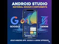 Deep Dive Android Material Design Components Explained