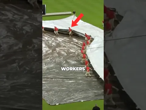 The Tarp Literally Swallowed Him 😳