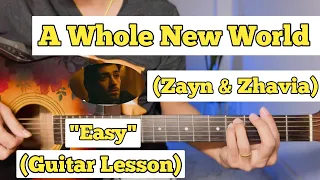 Download A Whole New World - ZAYN | Guitar Lesson | Easy Chords | (Aladdin) MP3