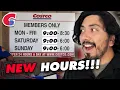 New Costco Hours for EXECUTIVE Members