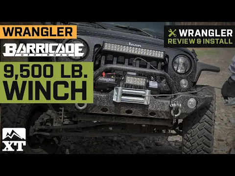 Download MP3 Jeep Wrangler Barricade 9,500 lb. Winch Review & Install