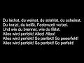 Casper - So Perfekt (feat Marteria) lyrics
