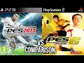 PES 2013 PS3 Vs PES 6 PS2