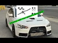 The evo x finally gets a short shifter Long over due mod it needed