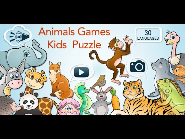 Kids puzzle game - Animals game