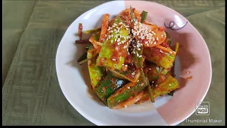 Download How to prepare korean kimchi cucumber in easy way MP3
