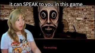 it can SPEAK to you in this game...