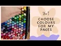 How I Choose Colours for My Pages - Adult Coloring