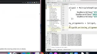 Biopython Reading Parsing and writing multiple sequence alignment