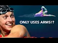 Her swimming strategy should be imposible