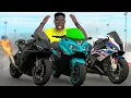 T-MAX 560 TURBO vs SUPERBIKES YAMAHA R1 S1000RR