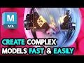 Maya Plugin for Hard Surface Modeling PlugIt