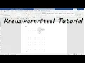 Microsoft Word crossword puzzle Tutorial