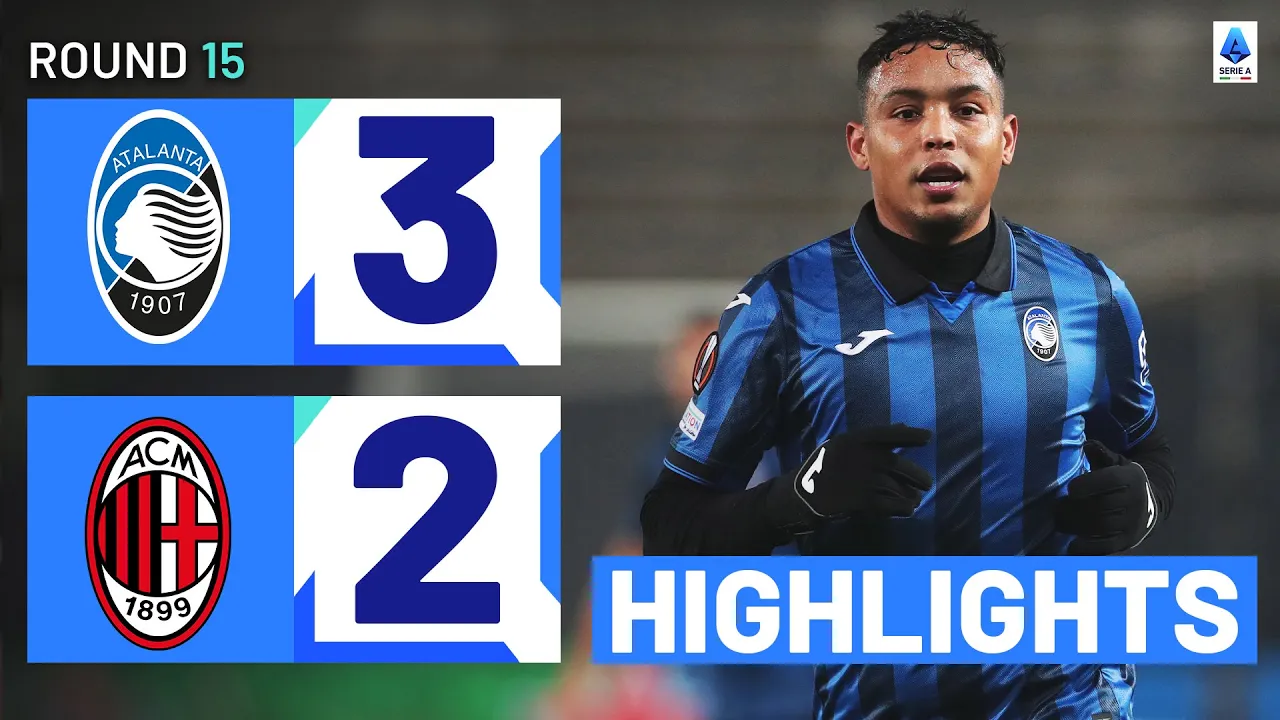 ATALANTA-MILAN 3-2 | HIGHLIGHTS | Muriel edges Milan ...